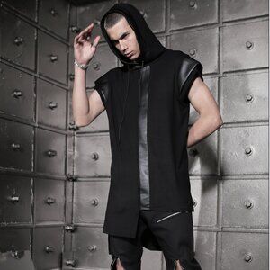 Kali Rose Vertex Tunic Streetwear Top Techno Goth